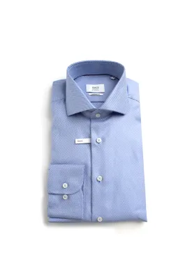 1863 By Eterna Structured Modern Fit Shirt, Light Blue