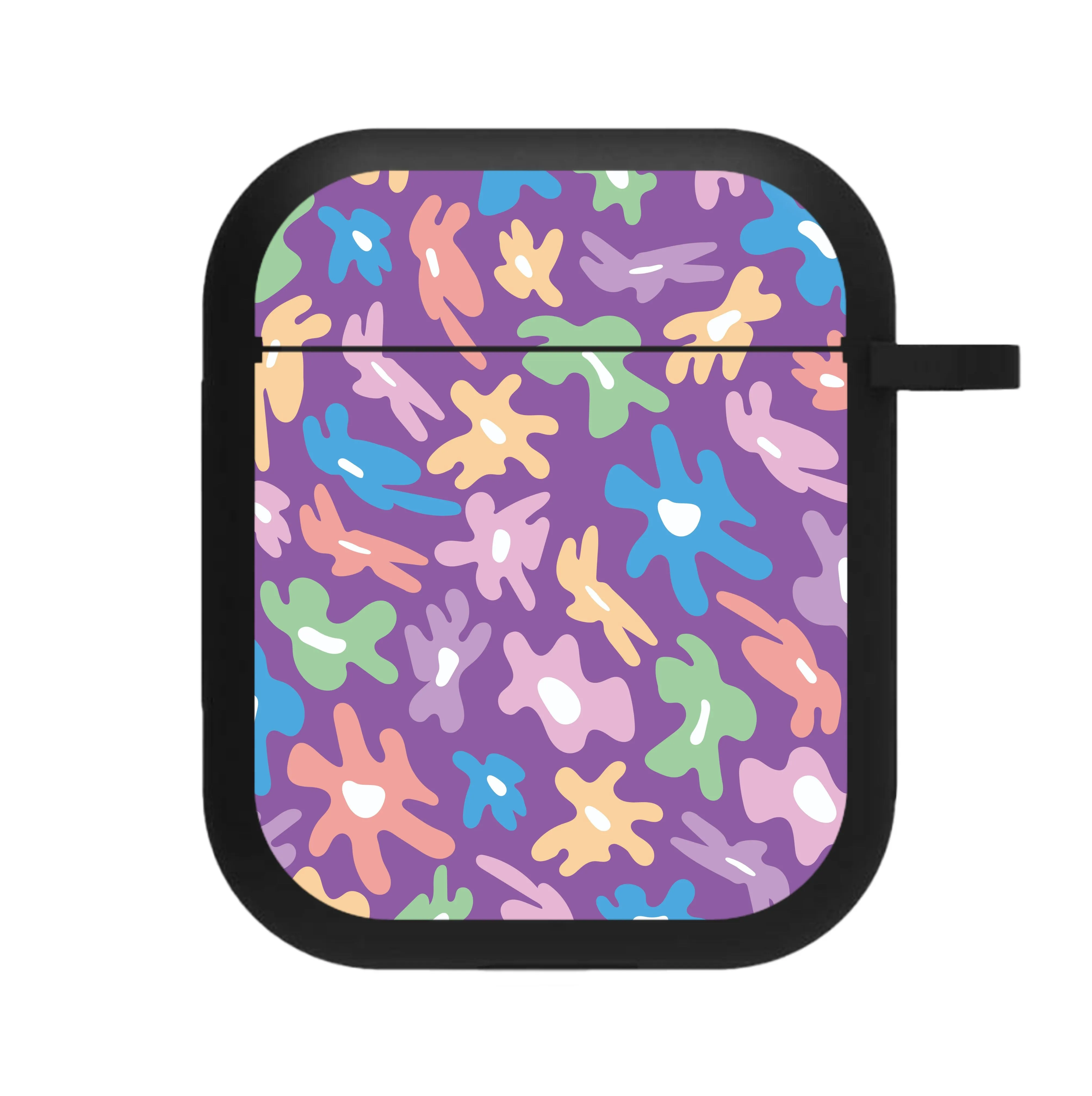 Abstract Flowers- Floral Patterns AirPods Case