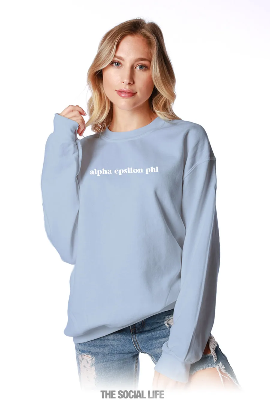 Alpha Epsilon Phi Baby Crewneck