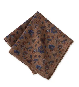 Amanda Christensen Flowery Print Pocket Square