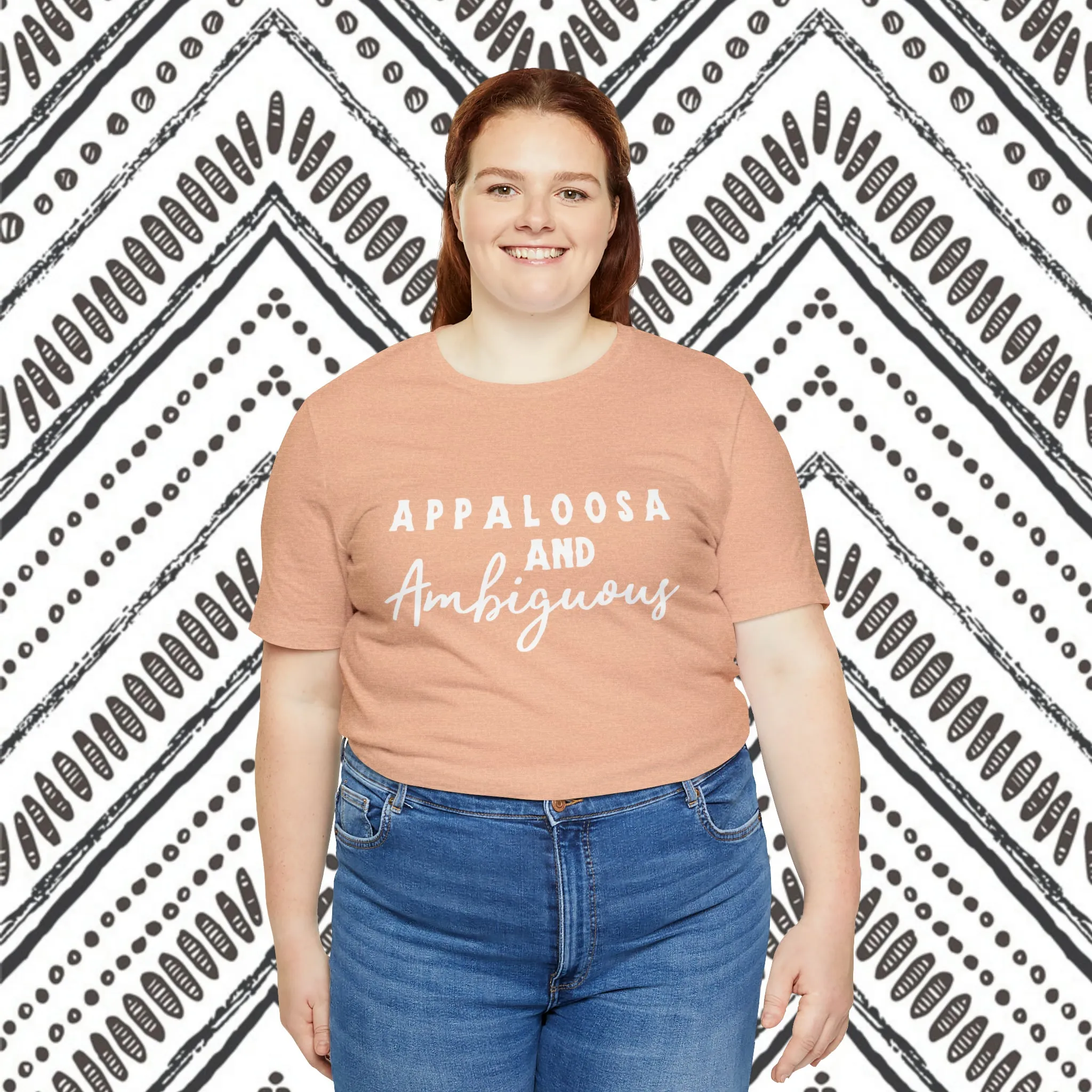 Appaloosa & Ambiguous Short Sleeve Tee