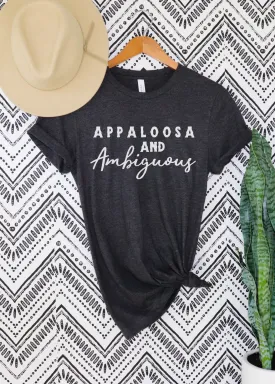 Appaloosa & Ambiguous Short Sleeve Tee