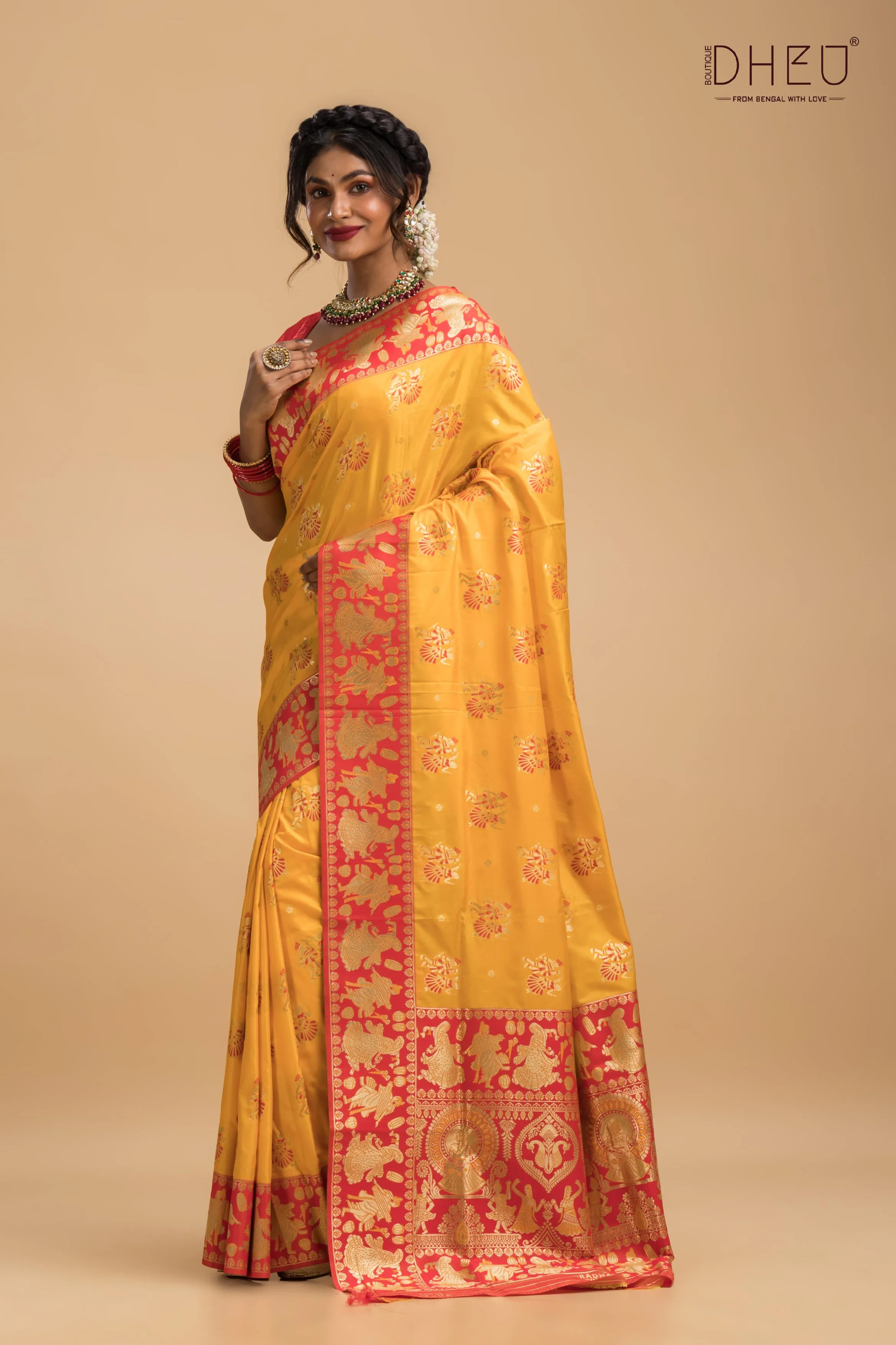 Arala - Swarnachari Silk Saree