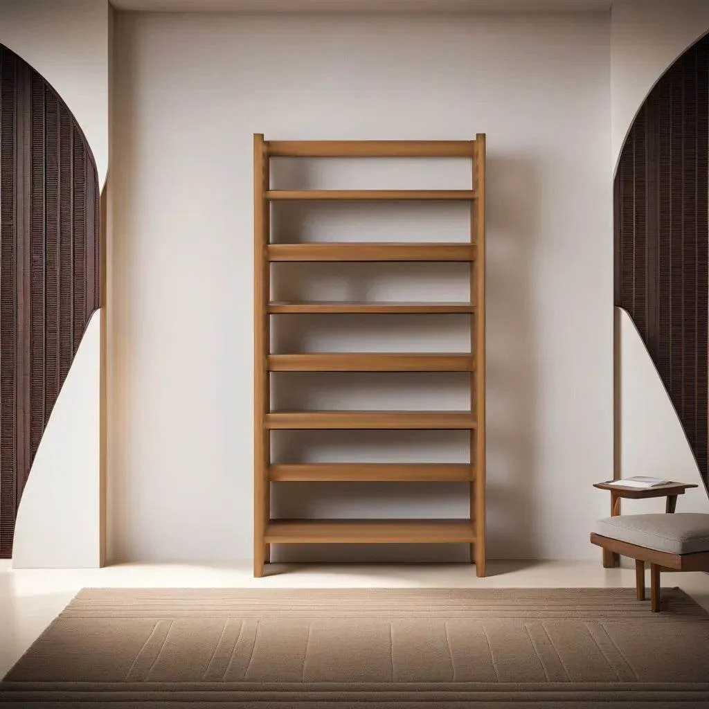 Arnatte Solid Wood Bookshelf