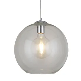 Balls 1 Light Round Clear Glass 30cm Ceiling Pendant