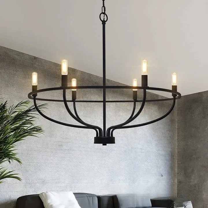 Basit Metal Chandelier