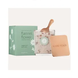 Bath Salts 500g Display Jar & Spoon - Flannel Flower