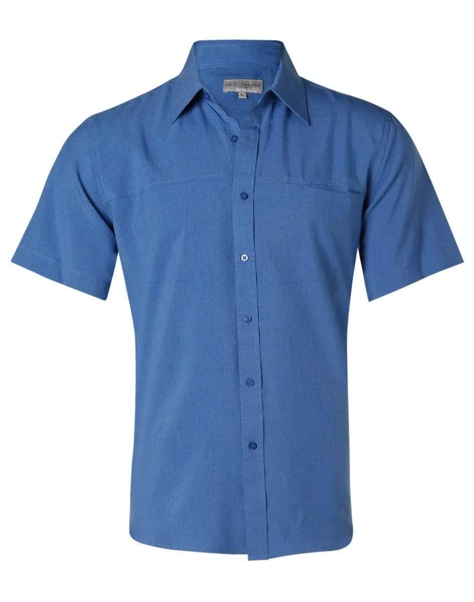 BENCHMARK Men's CoolDry Short Sleeve Shirt M7600S