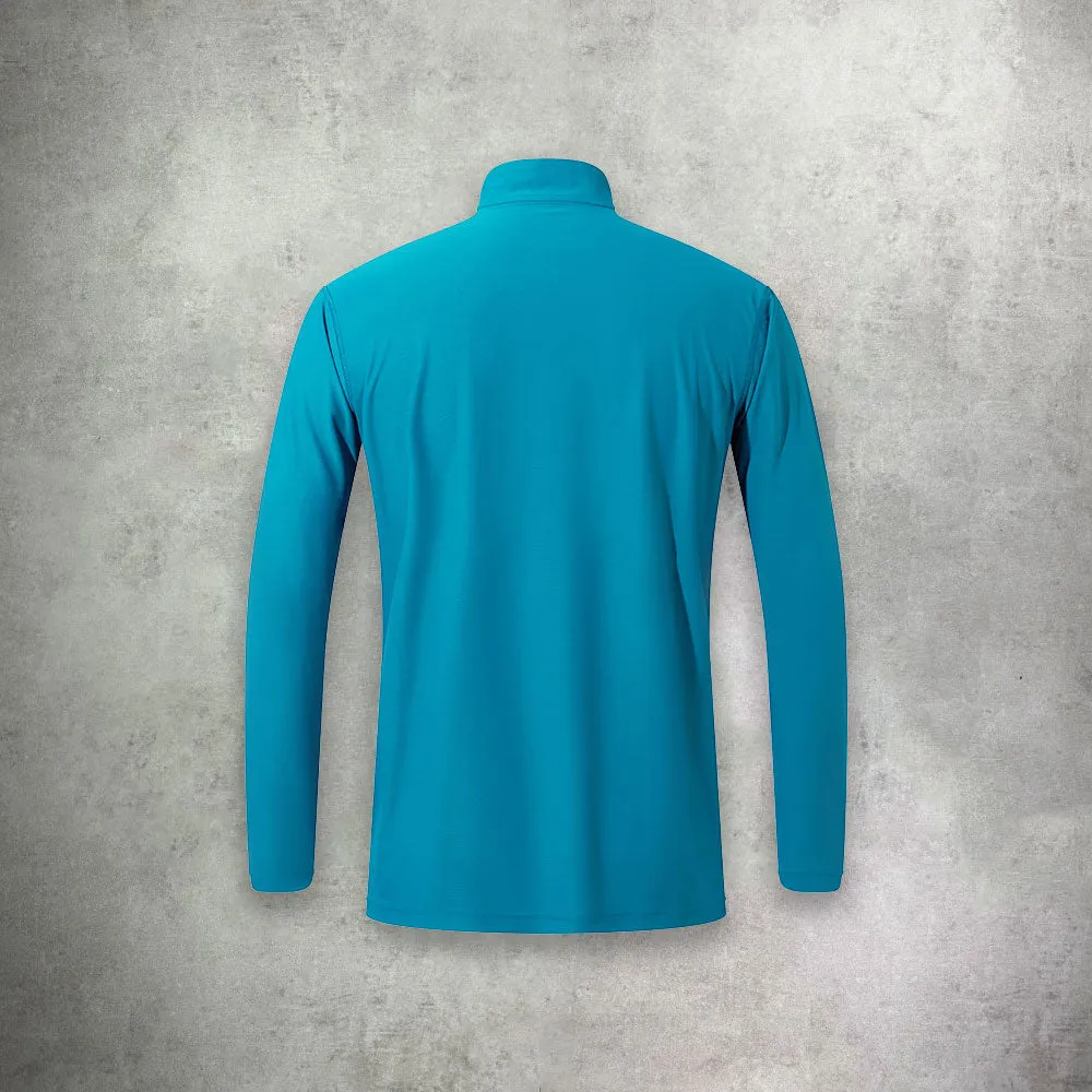 Berghaus 24/7 Half Zip Long Sleeve Tech Turquoise