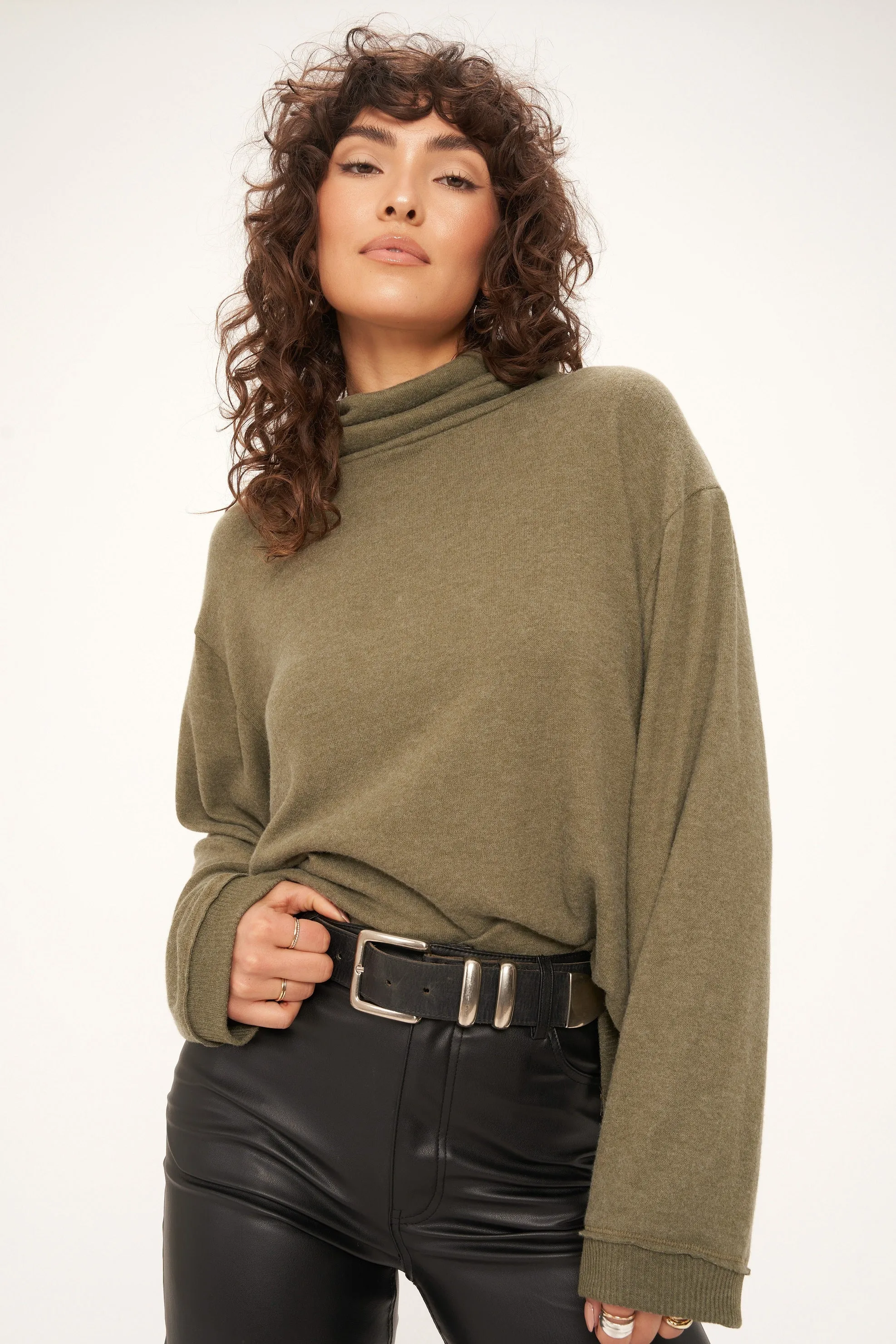 Beyond Heathered Cozy Tunic