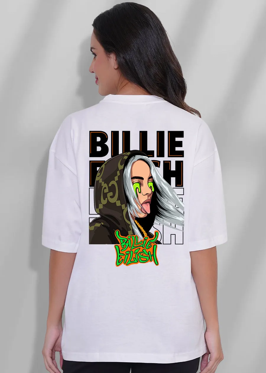 Billie Ellish Women Oversized T-Shirt