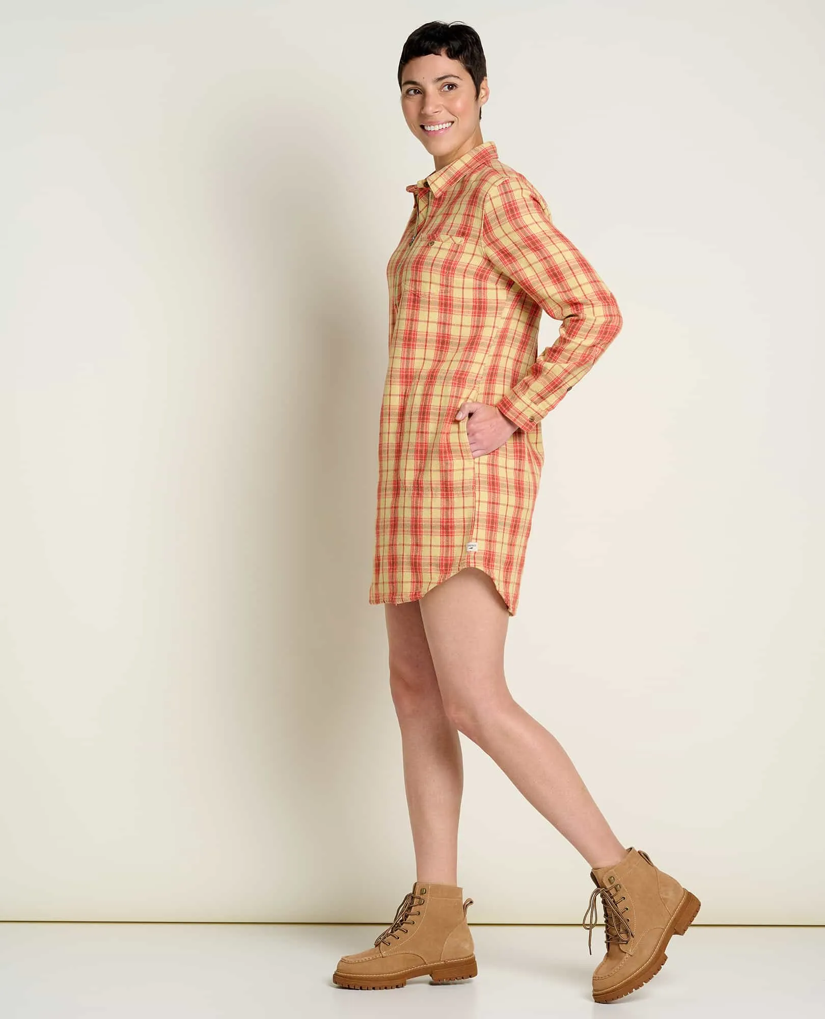 Bodie Quarter Zip Dress