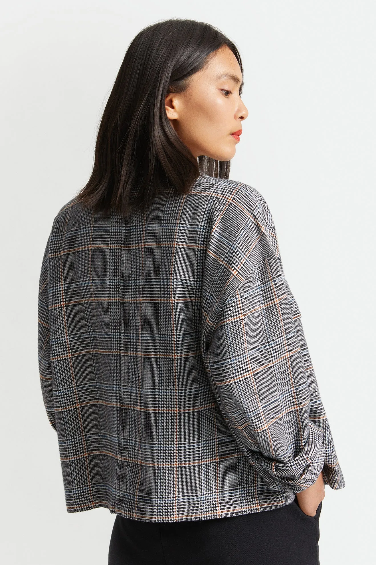 Bowery Women's L/S Flannel - Black