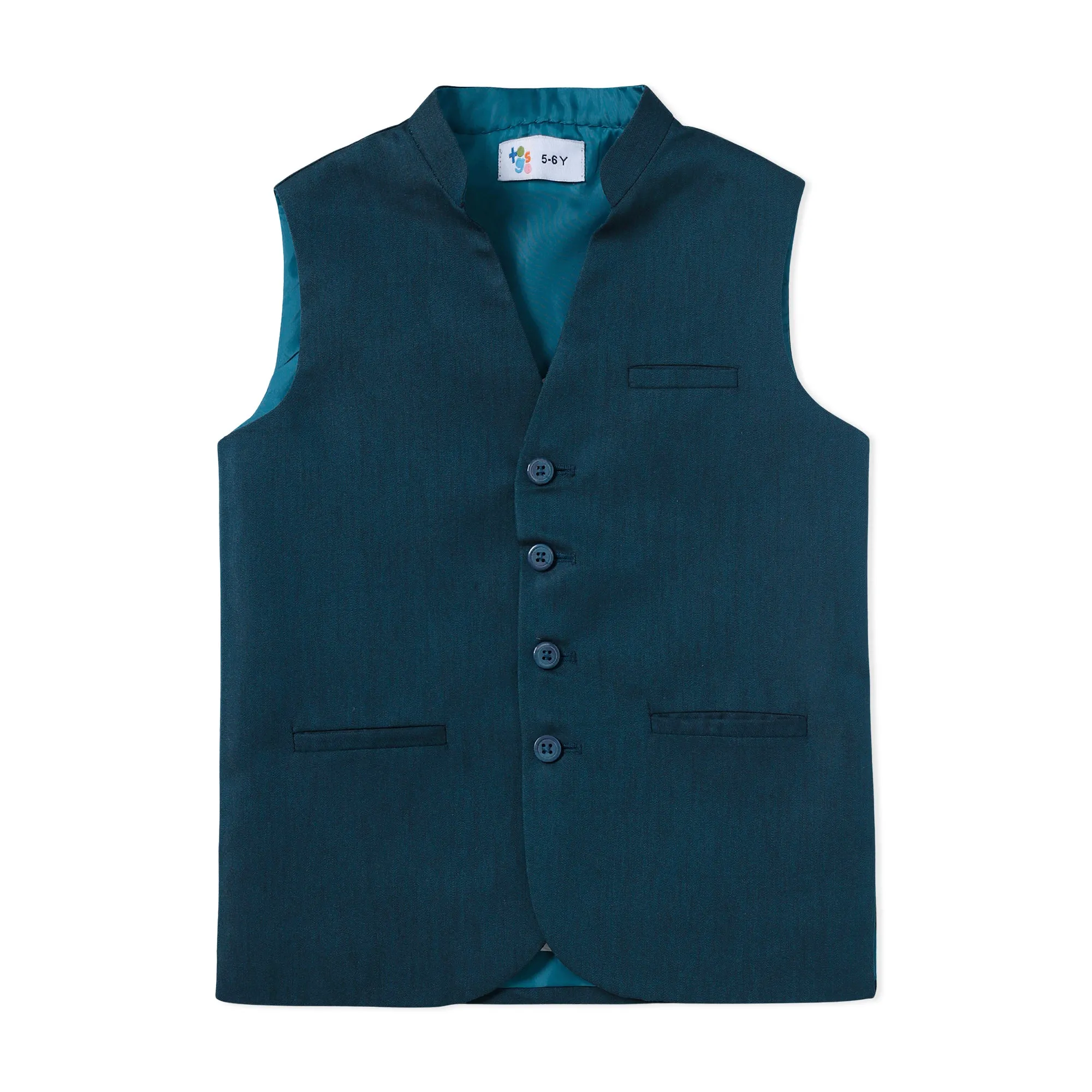 Boys Zinc Cotton Waistcoat