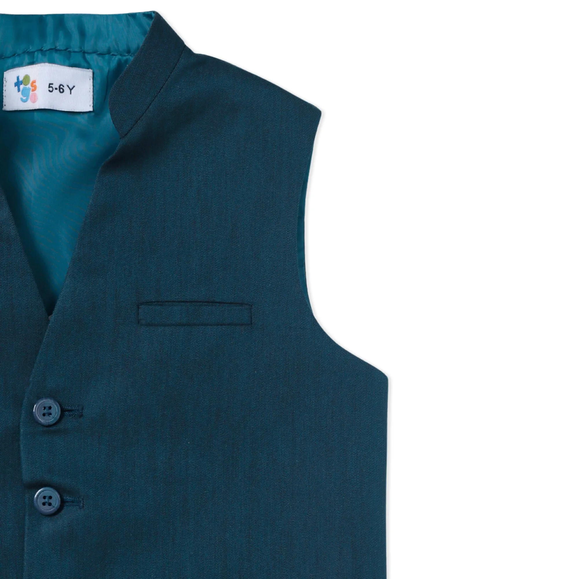 Boys Zinc Cotton Waistcoat