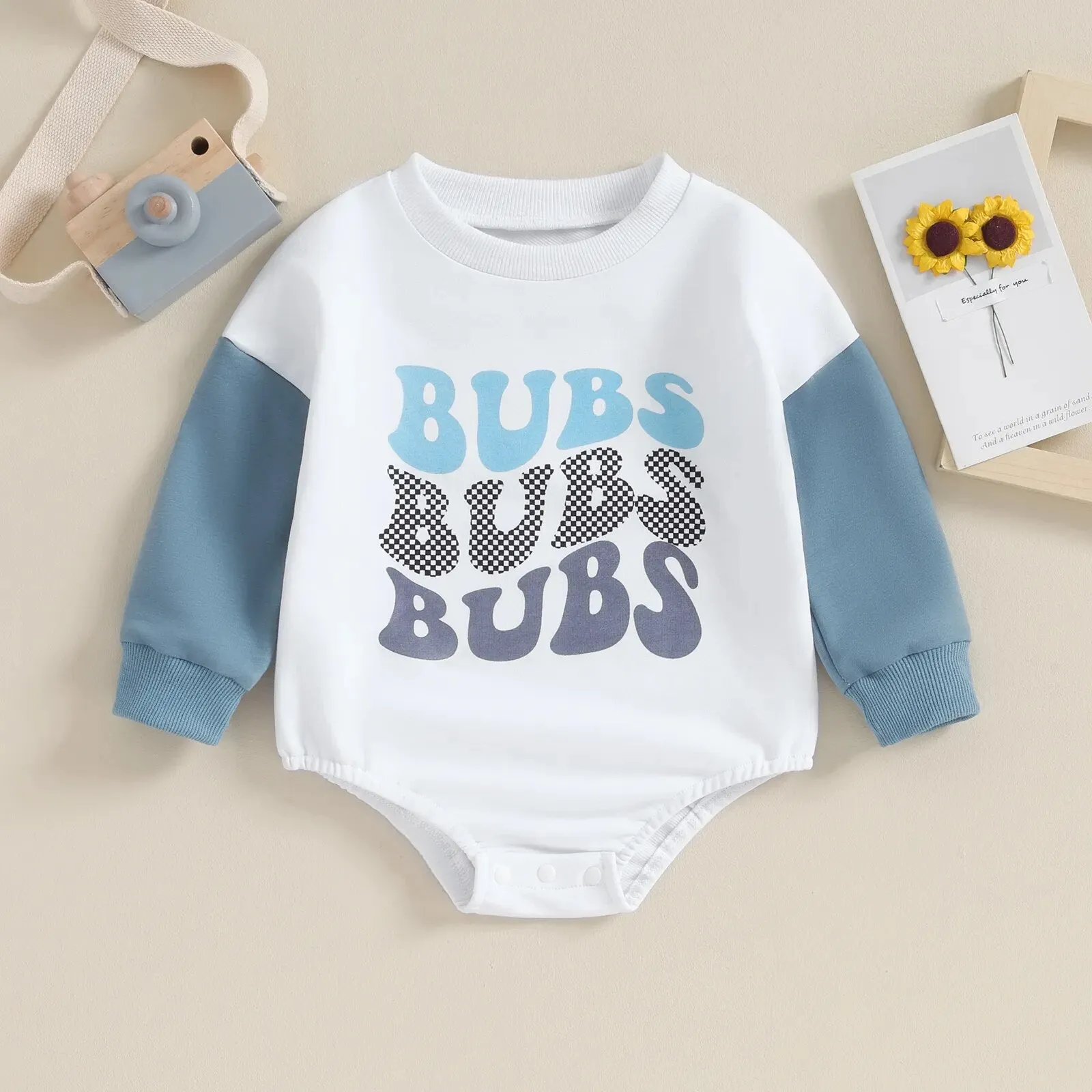 BUBS Long-Sleeve Onesie