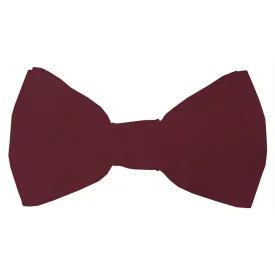 Burgundy Boys Bow Ties