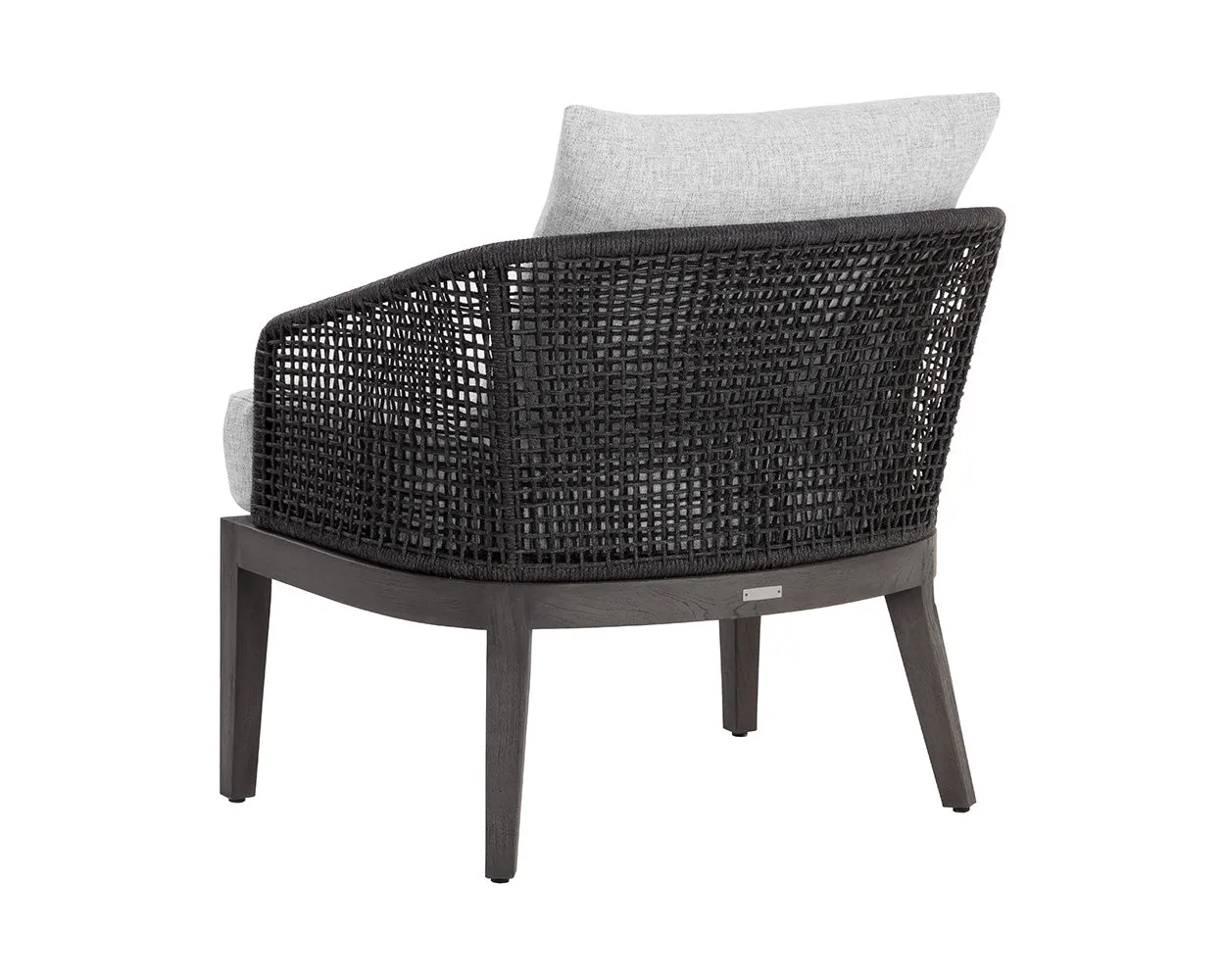 Capri Lounge Chair - Smoke Grey