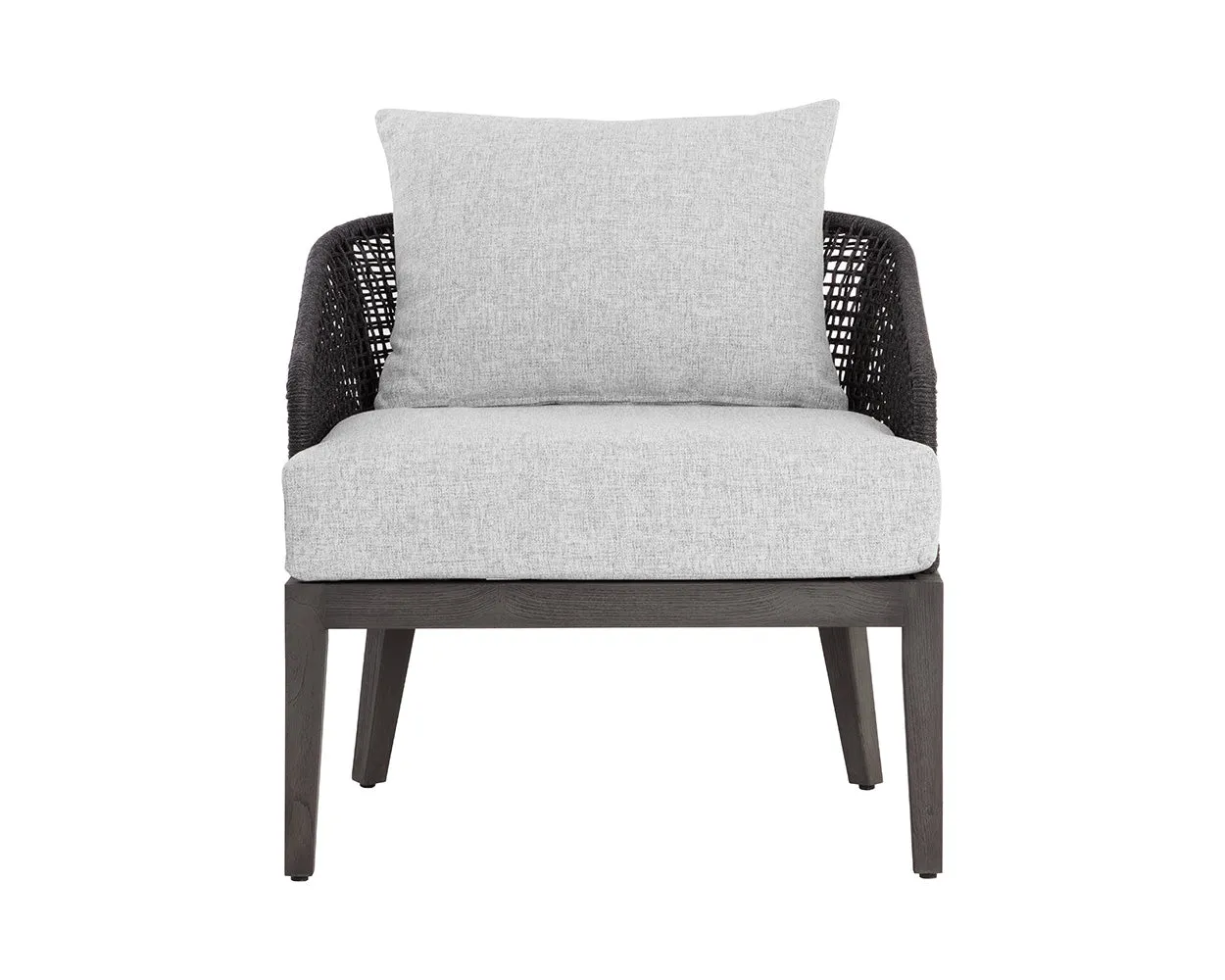 Capri Lounge Chair - Smoke Grey