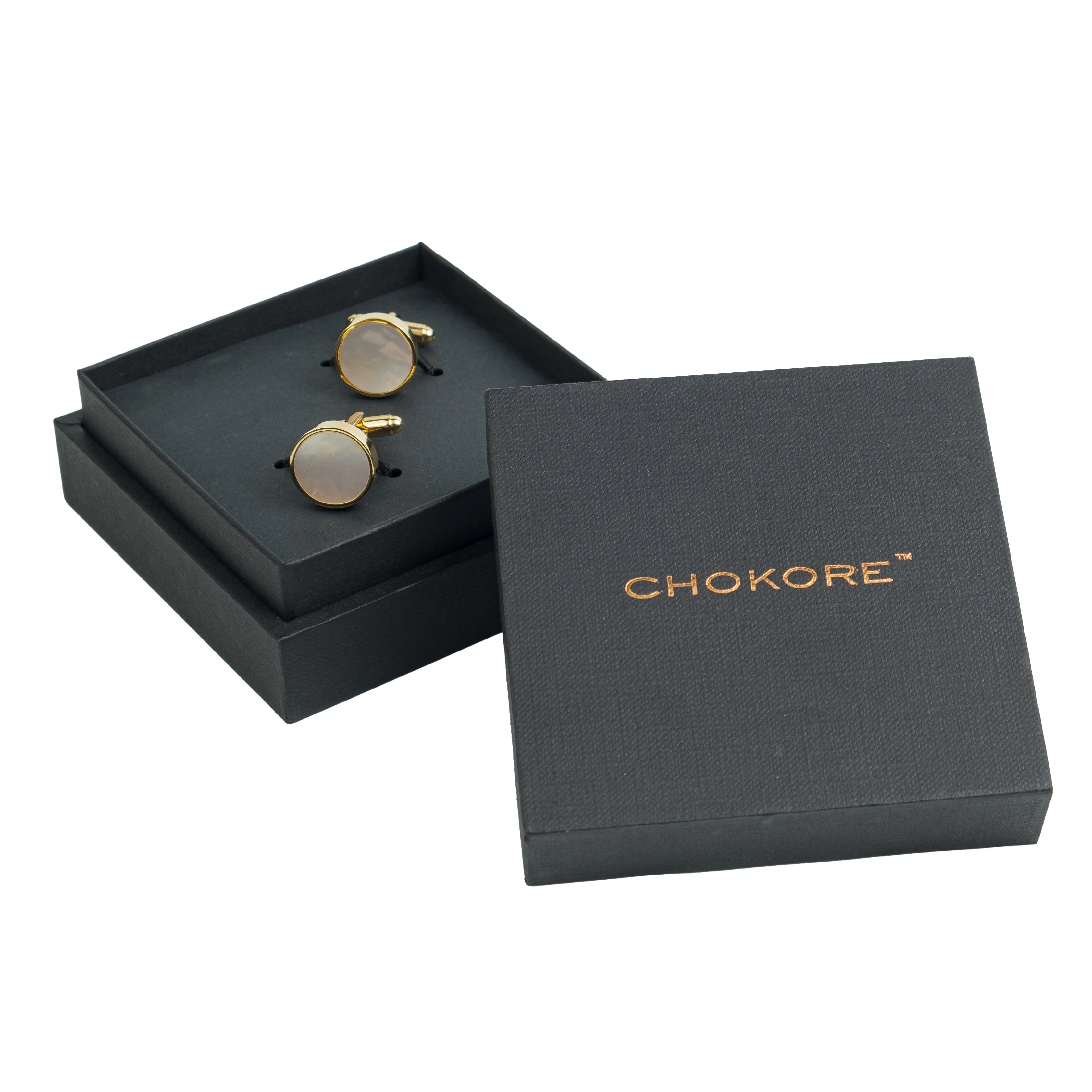 Chokore Mother-of-Pearl Cufflinks