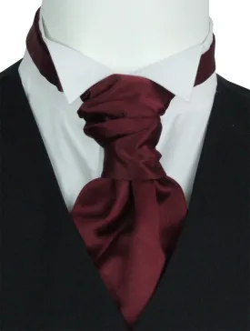 Claret Boys Wedding Cravat