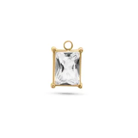 Clear Stone Charm