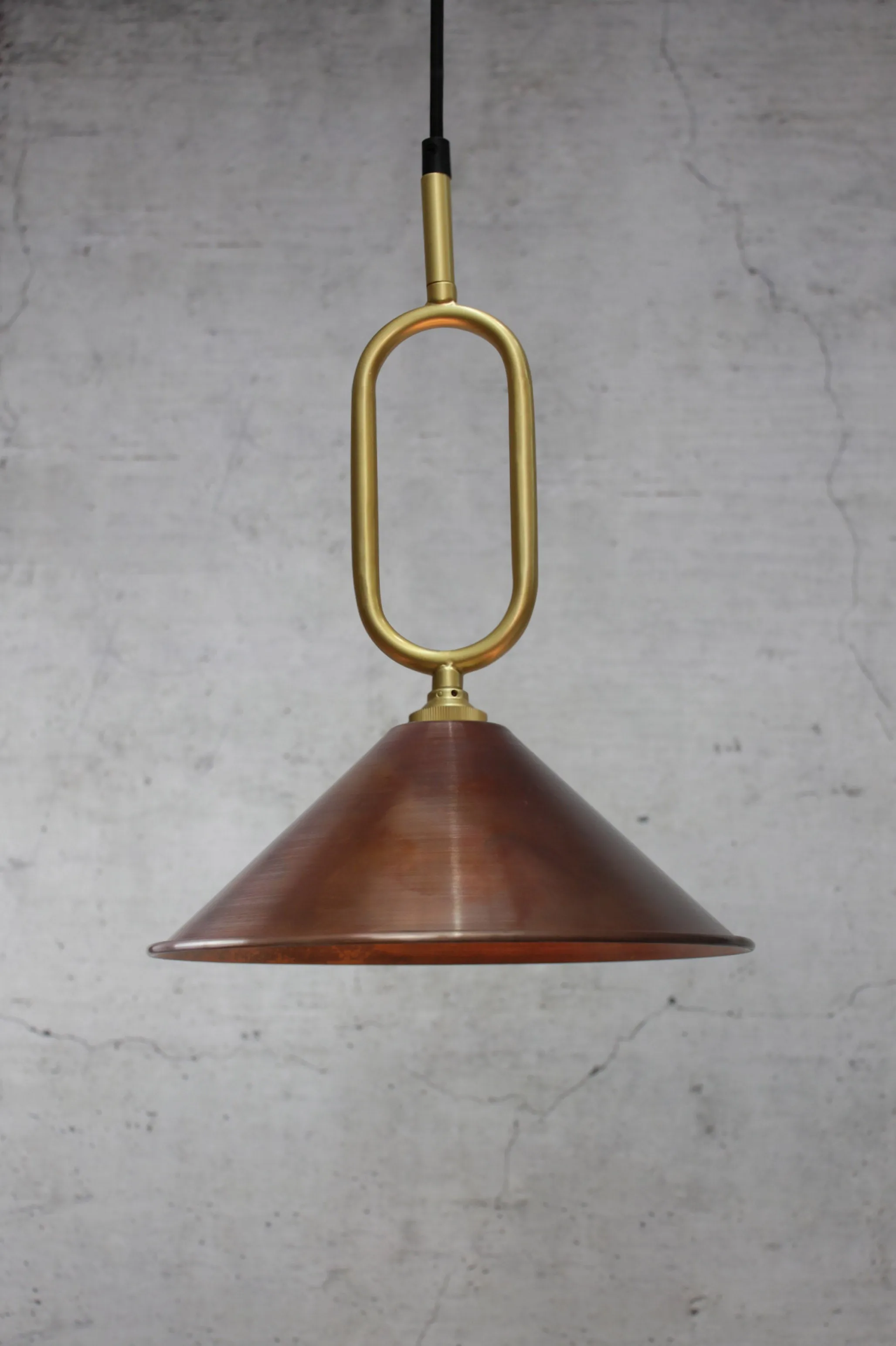 Cone Loop Pendant Light