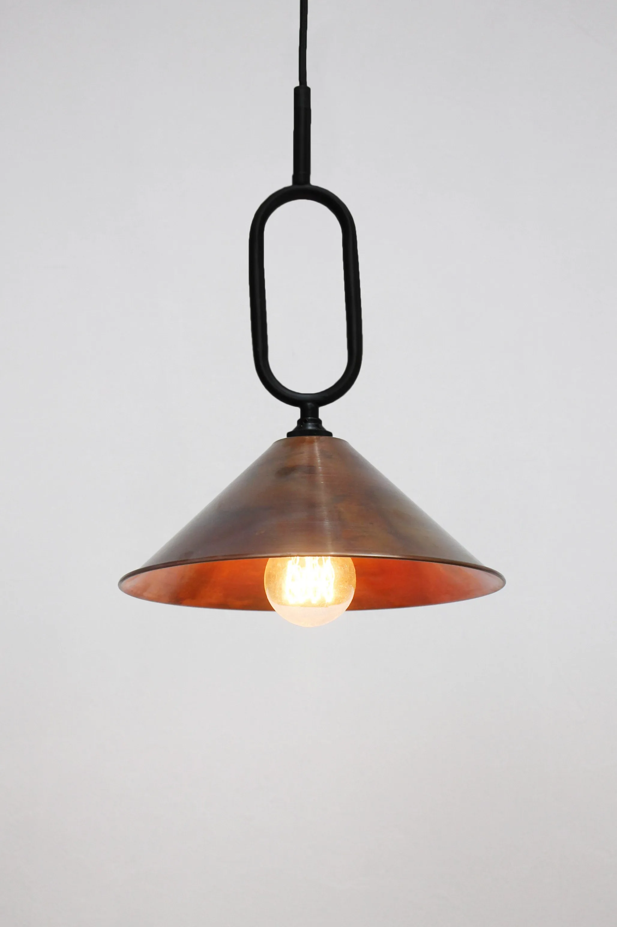 Cone Loop Pendant Light