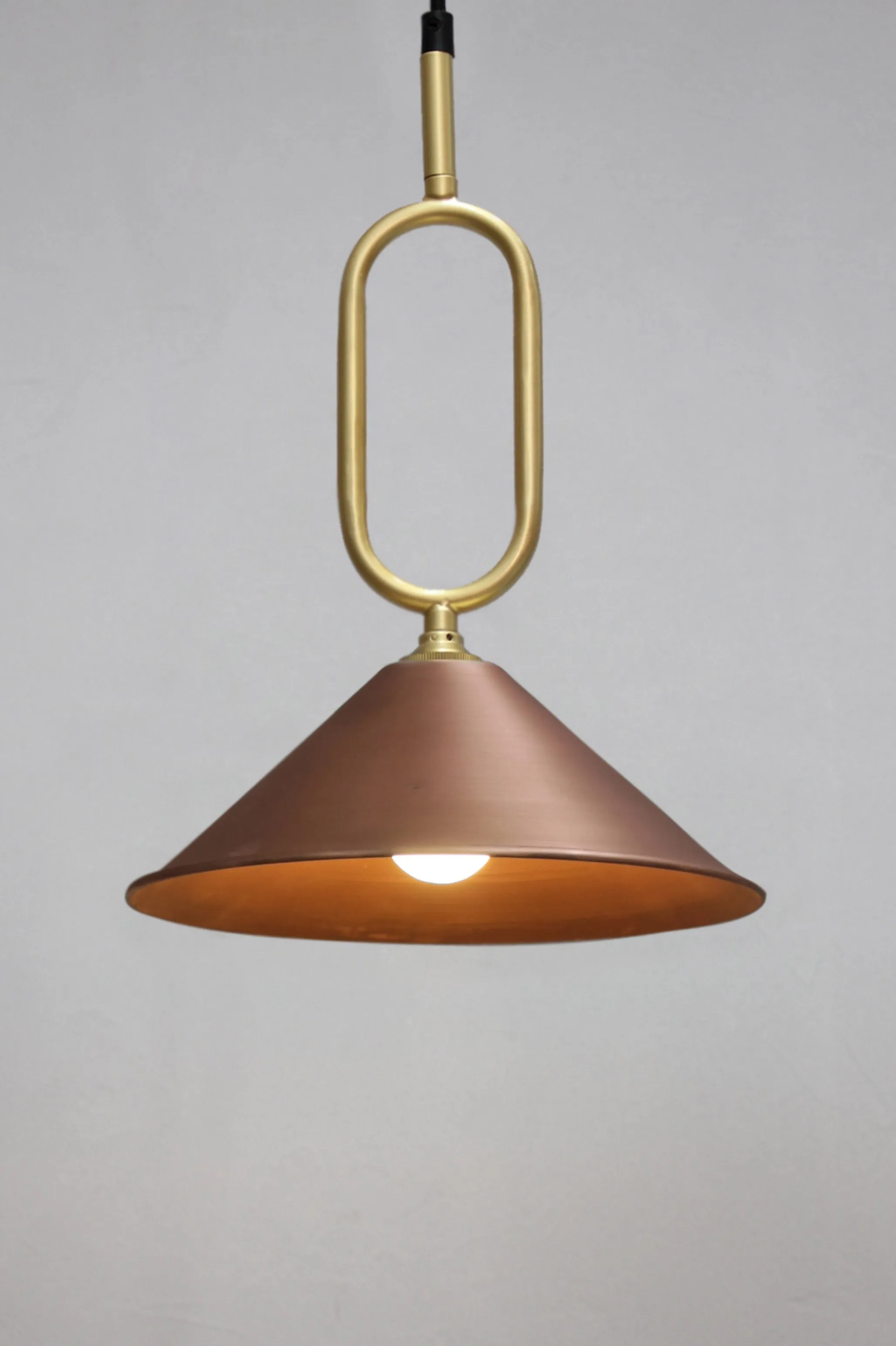 Cone Loop Pendant Light