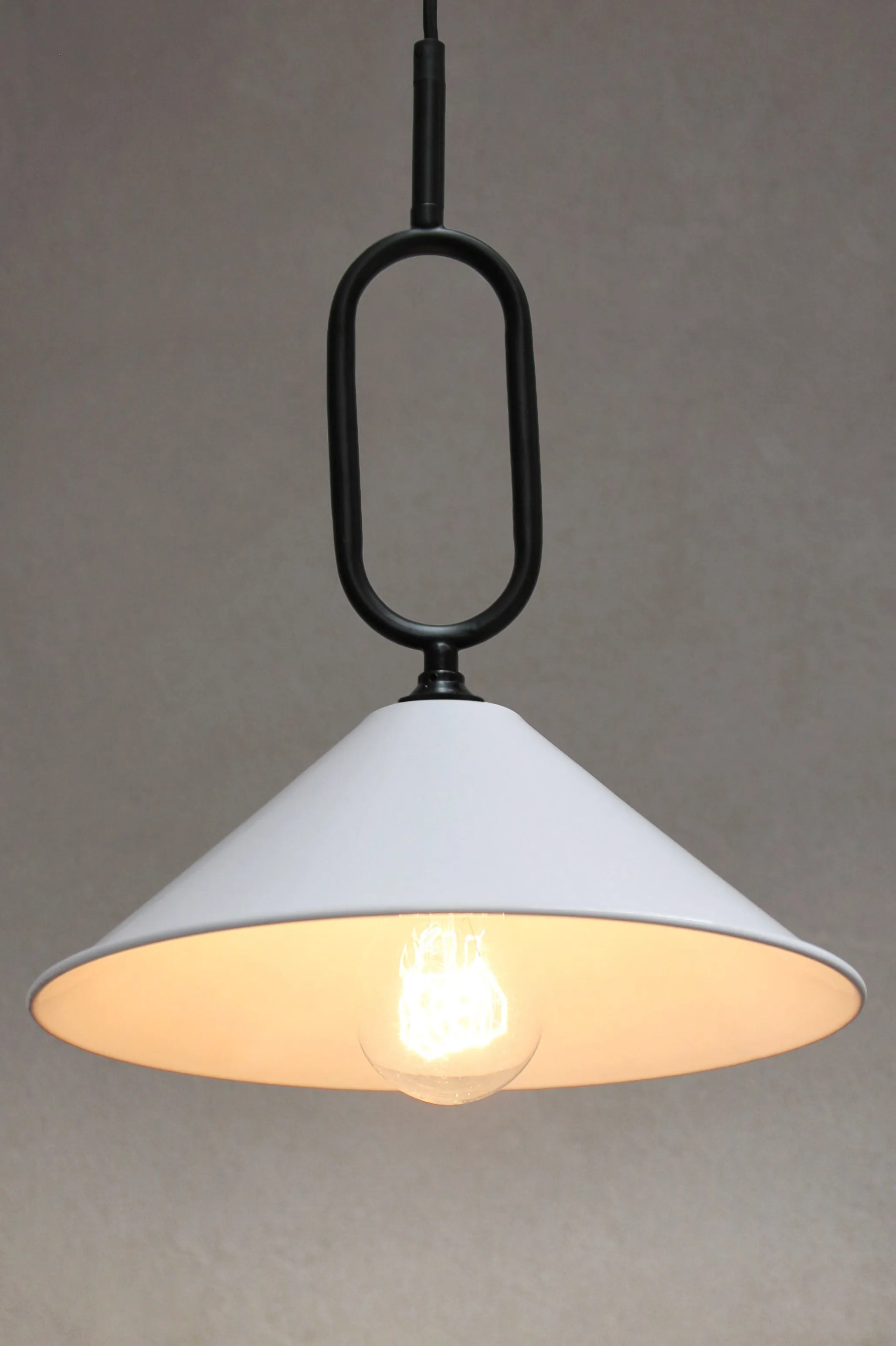 Cone Loop Pendant Light