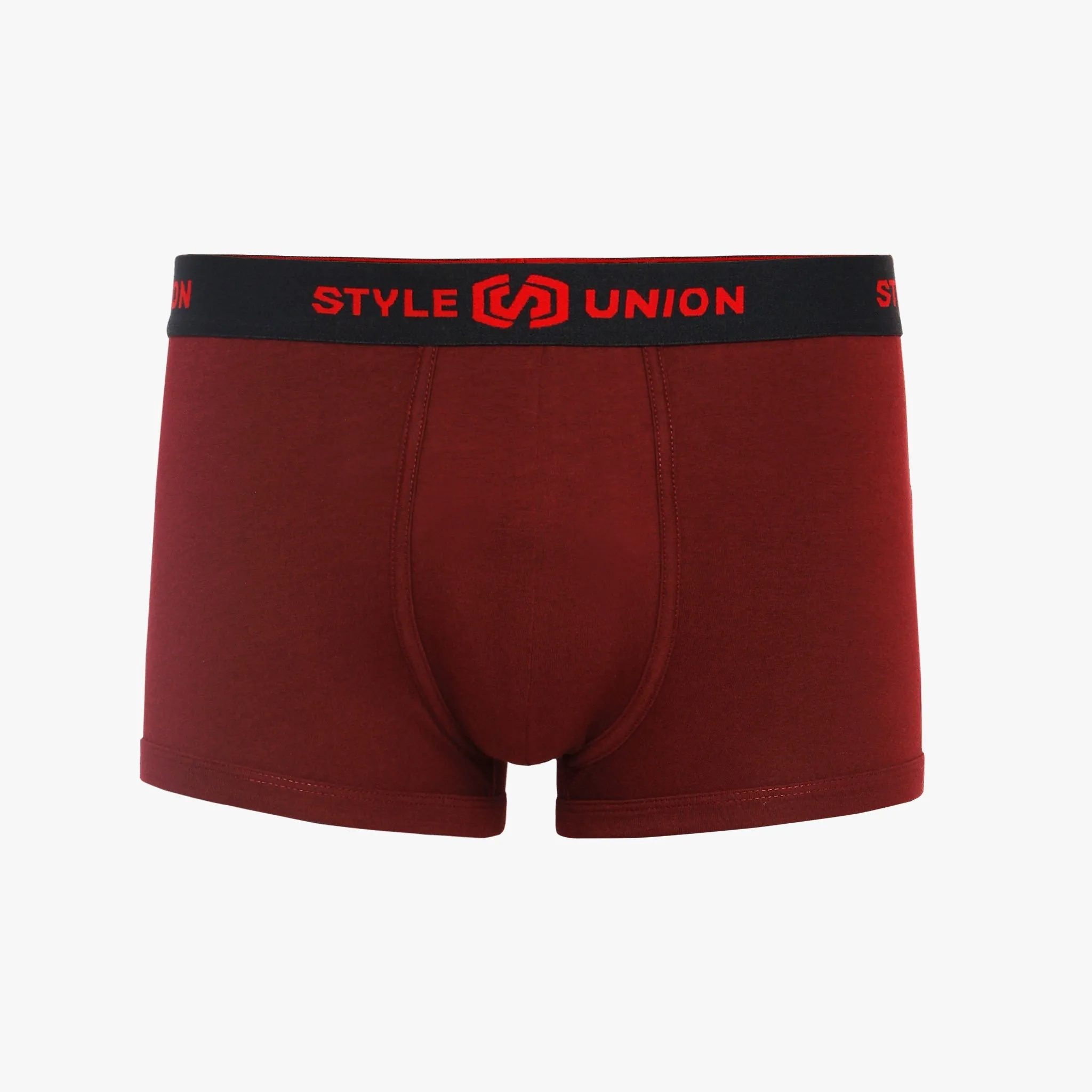 Cotton Maroon Mens Brief