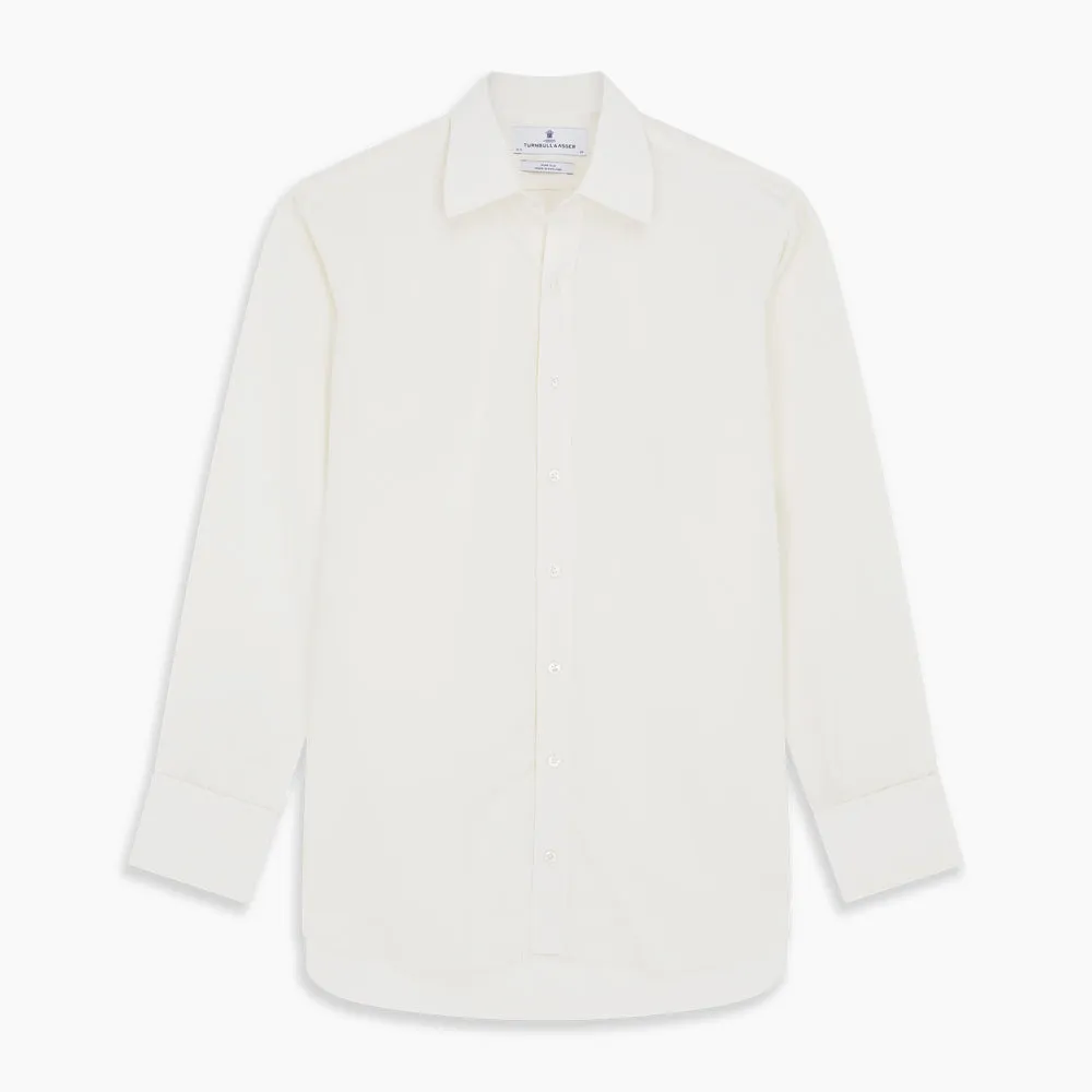 Cream Silk Whitby Shirt