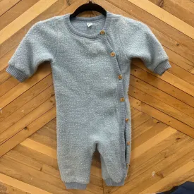 Cubus- fleece baby onsie- MSRP $30: Light Blue -children-9-12m