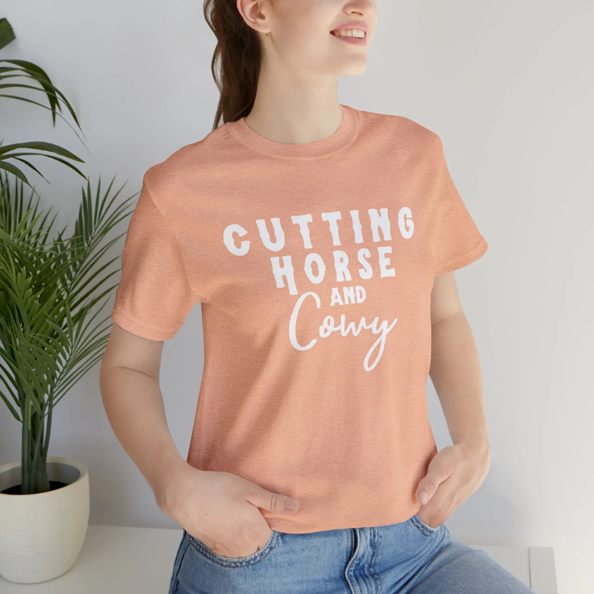 Cutting Horse & Cowy Short Sleeve Tee