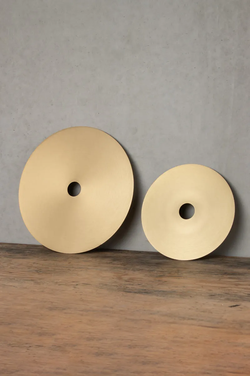 Dakota Reeded Glass Disc Wall Light