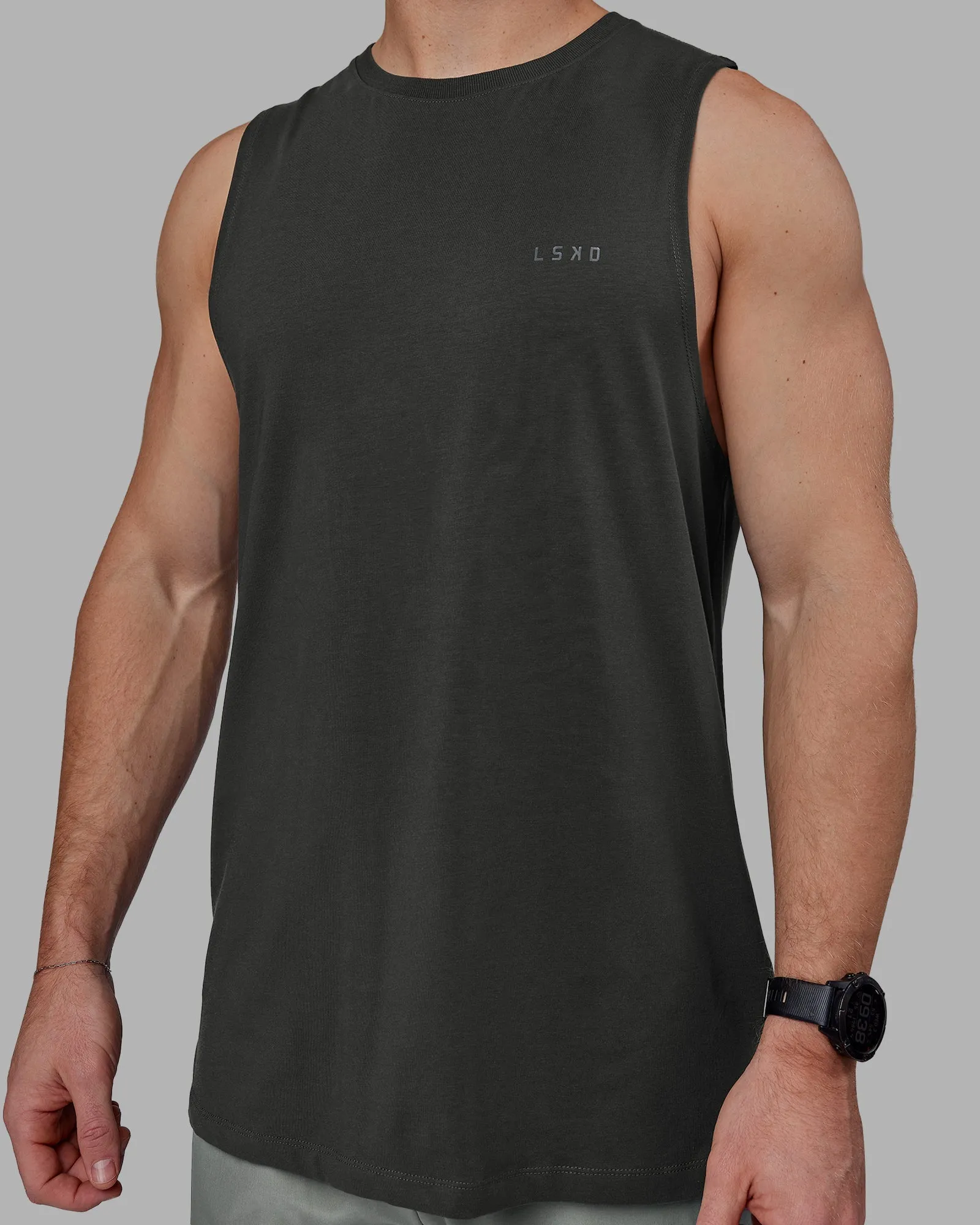 Deluxe PimaFLX Tank - Pirate Black