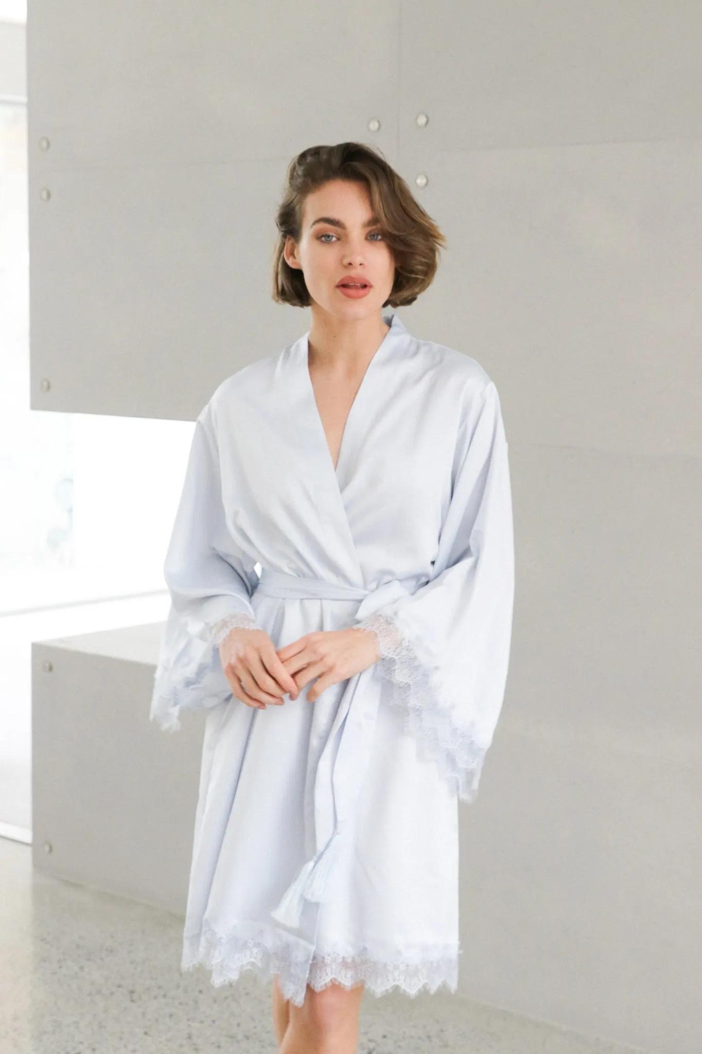 Donatella Robe - Eggshell Blue