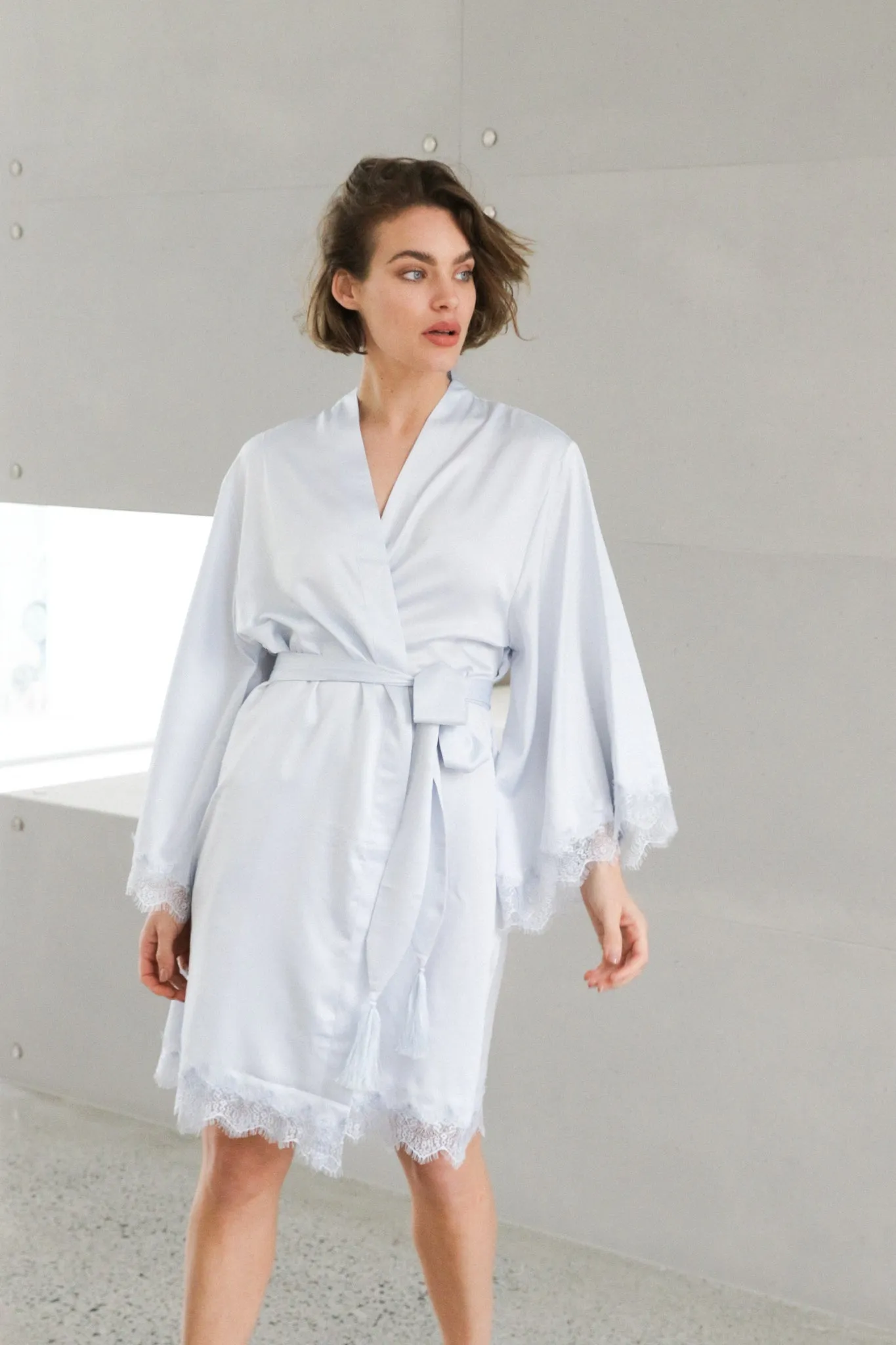 Donatella Robe - Eggshell Blue