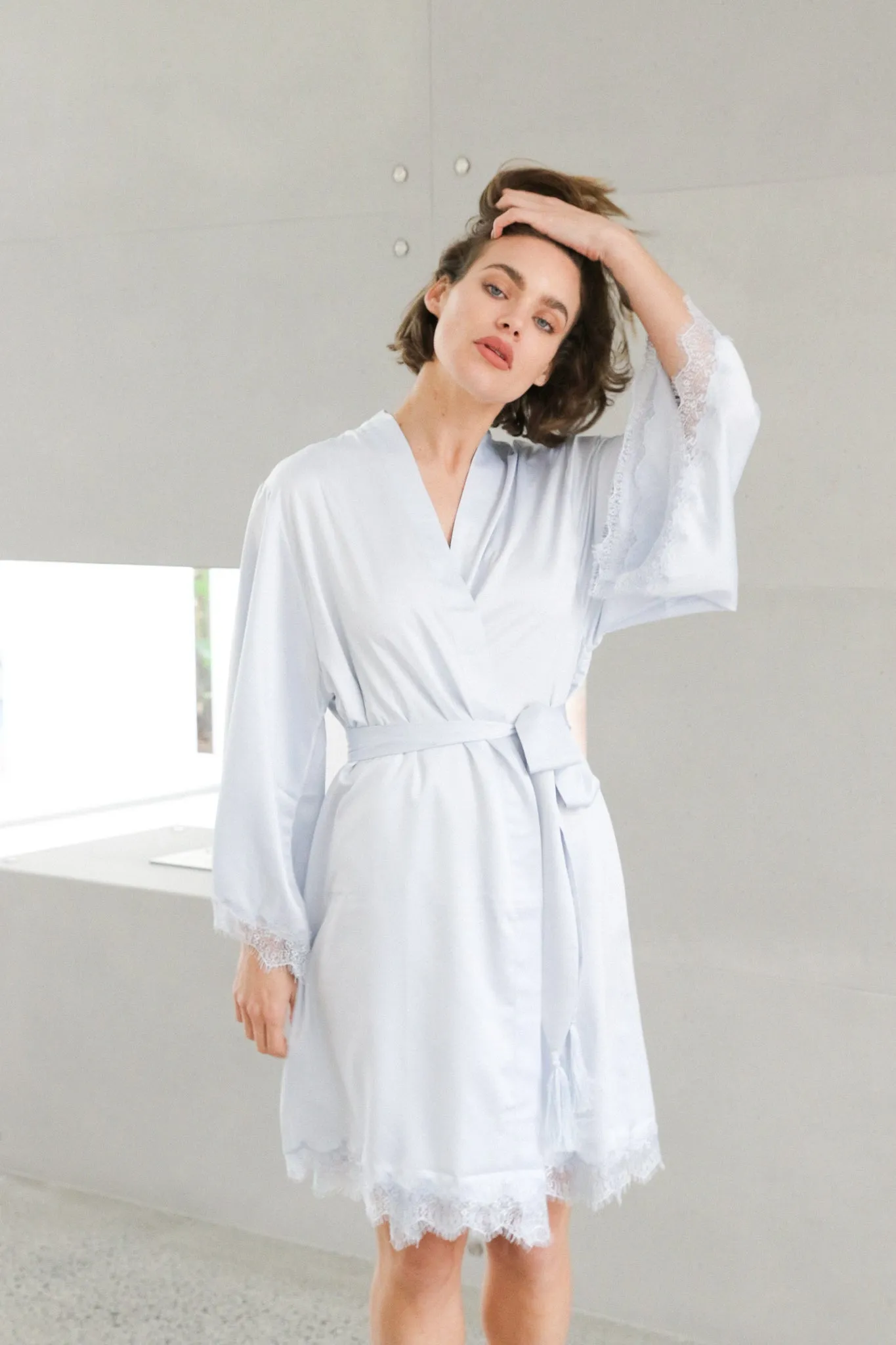 Donatella Robe - Eggshell Blue