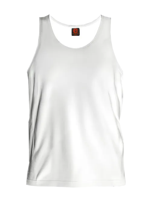 Premium Ellusion Soft Cotton Singlet S04 - Breathable & Lightweight Summer Tank Top