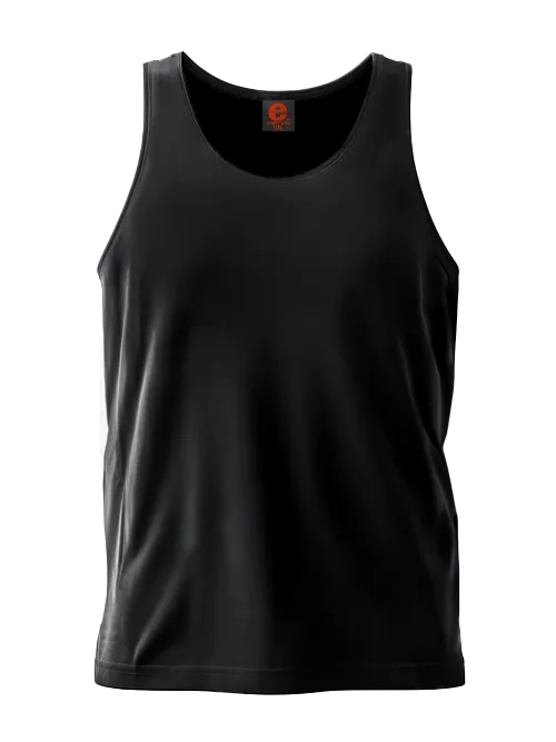 Premium Ellusion Soft Cotton Singlet S04 - Breathable & Lightweight Summer Tank Top