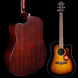 Fender CD-140SCE with Case, Sunburst 4lbs 9.4oz