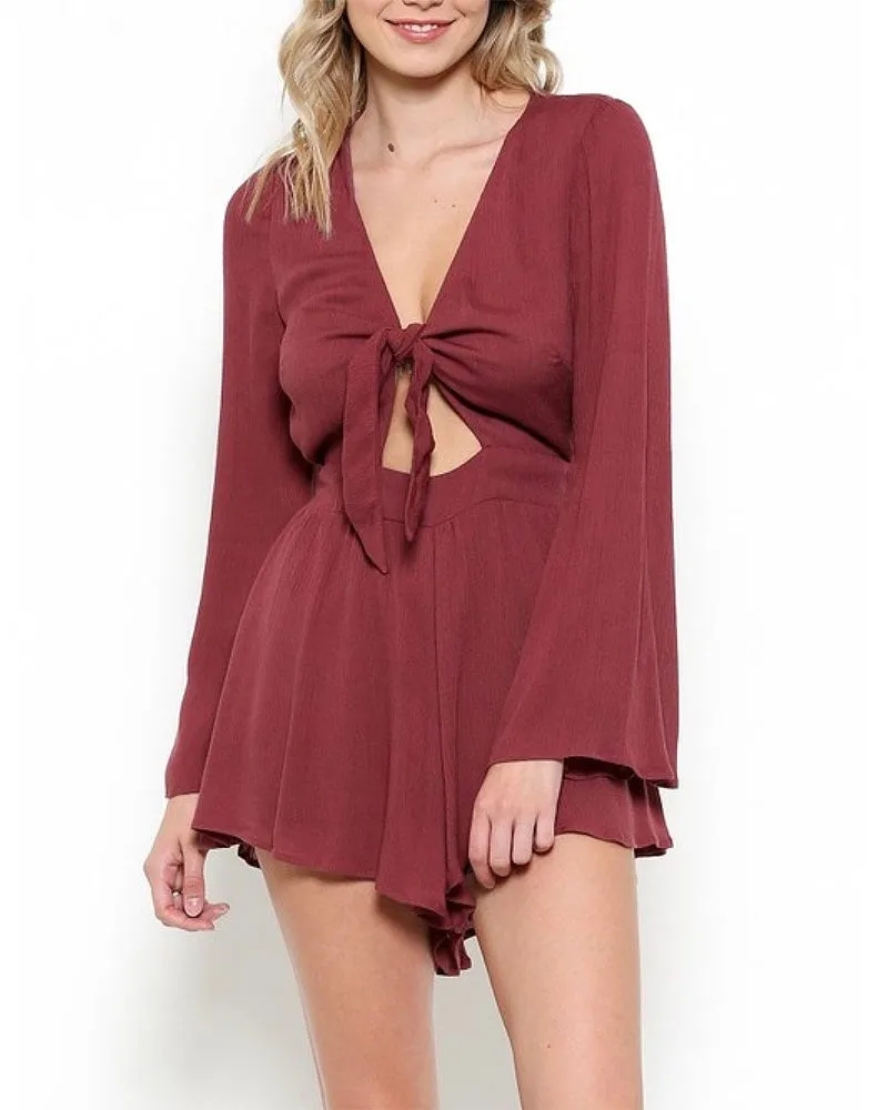 Final Sale - A Love Like This Romper - Mauve