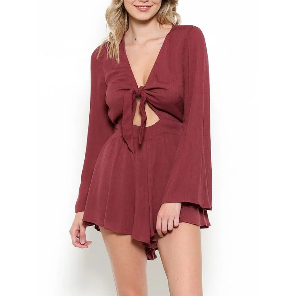 Final Sale - A Love Like This Romper - Mauve