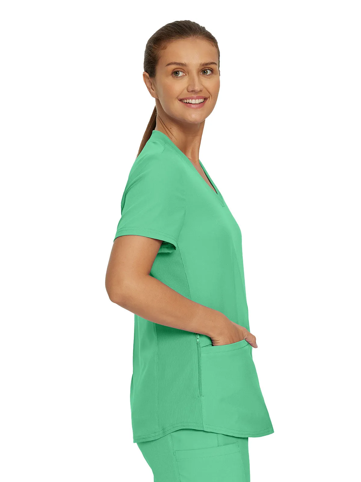 Forward - Women's 3-Pocket V-Neck Scrub Top