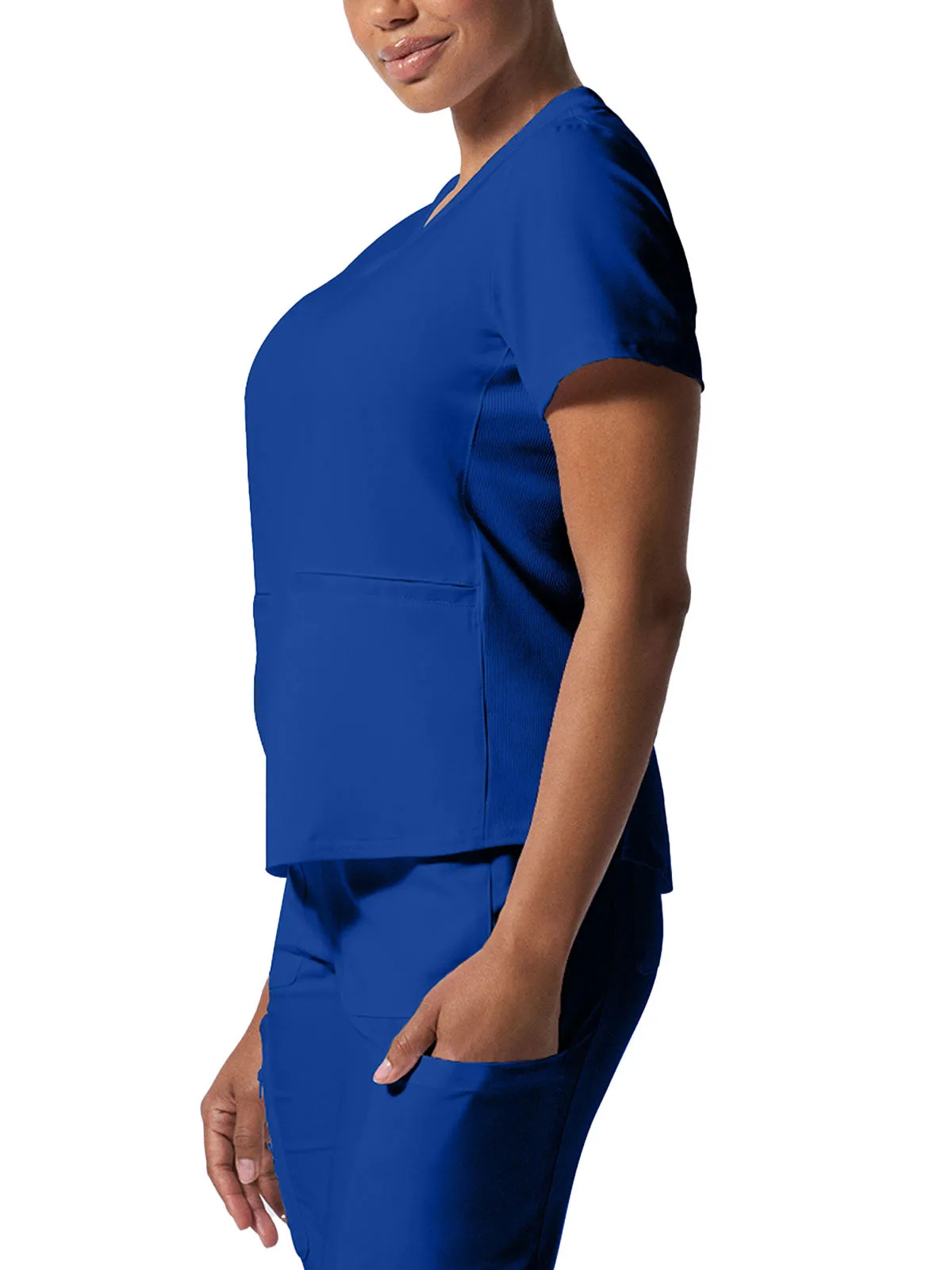 Forward - Women's 3-Pocket V-Neck Scrub Top