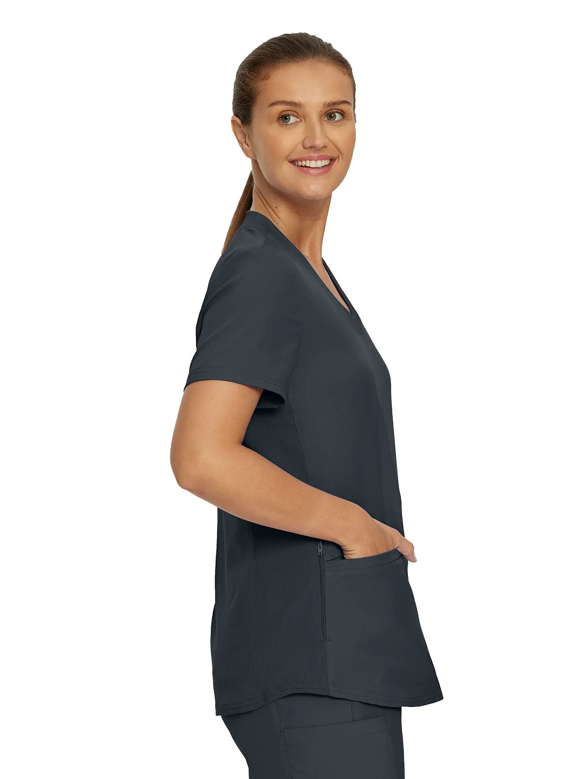 Forward - Women's 3-Pocket V-Neck Scrub Top