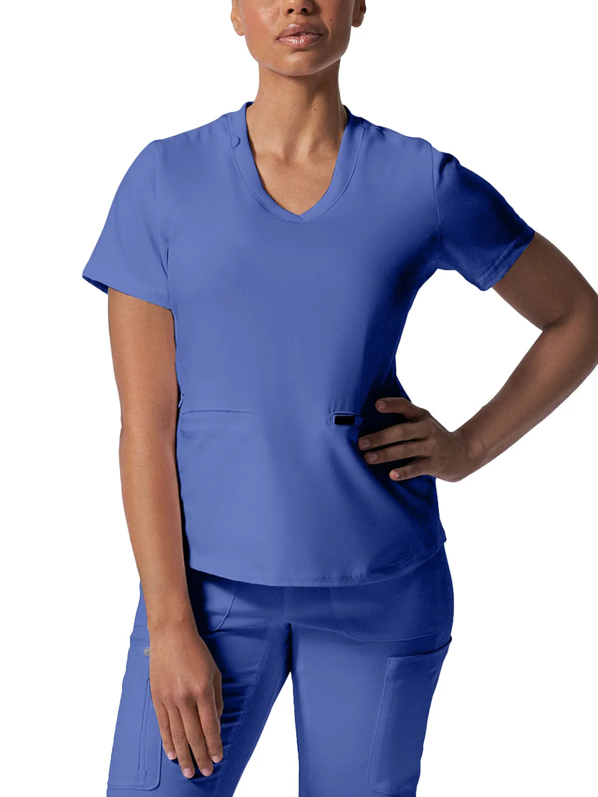 Forward - Women's 3-Pocket V-Neck Scrub Top