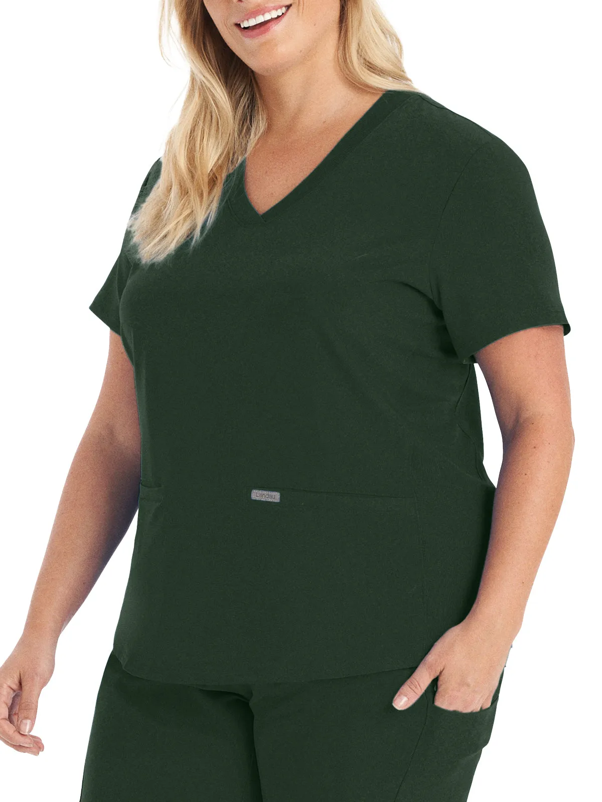 Forward - Women's 3-Pocket V-Neck Scrub Top