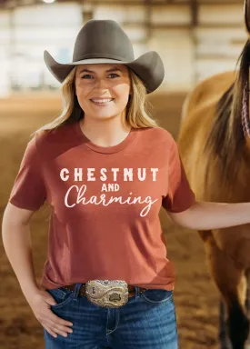 Heather Clay Chestnut & Charming Short Sleeve Tee